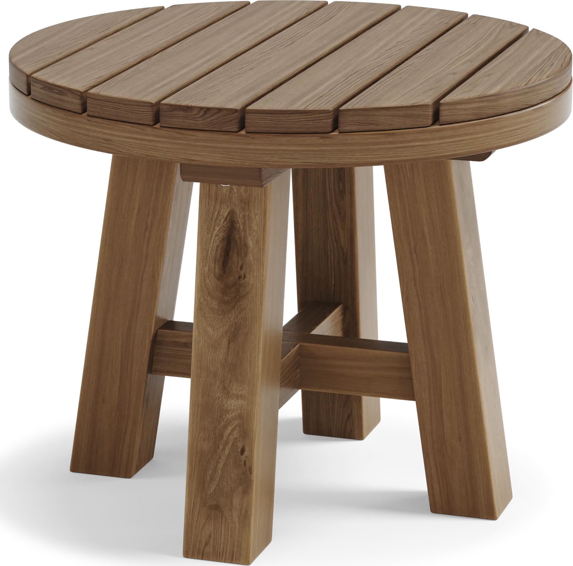 Patmos Tan Outdoor End Table - Image 1