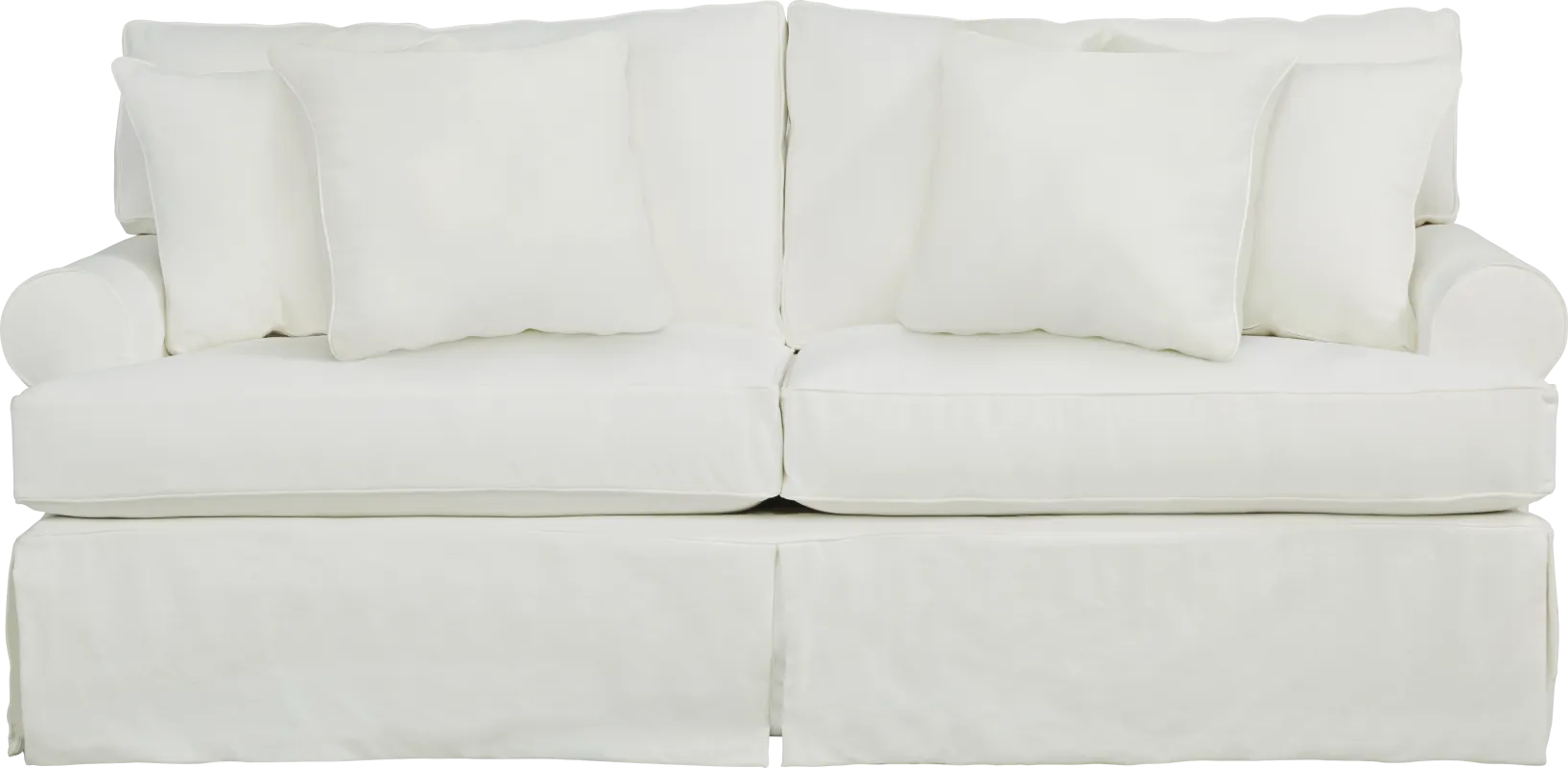 Beachside Walk White Sofa