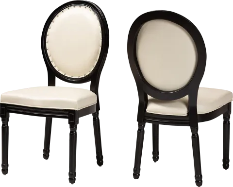 Wauchope Black Side Chair, Set of 2