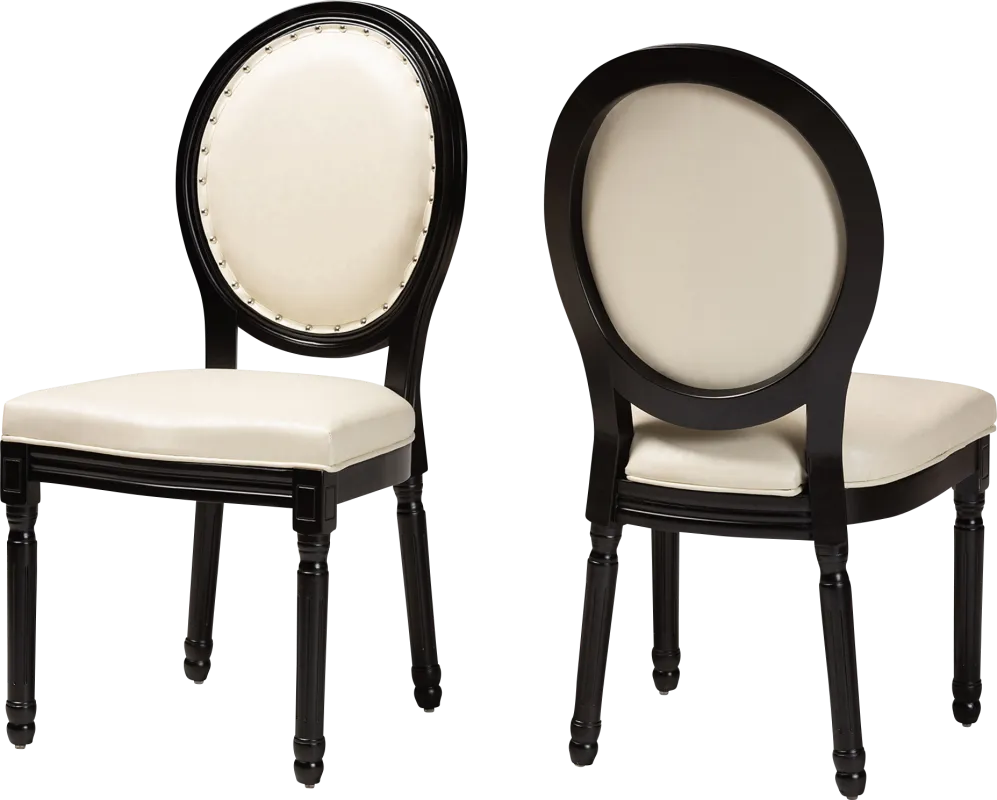 Wauchope Black Side Chair, Set of 2