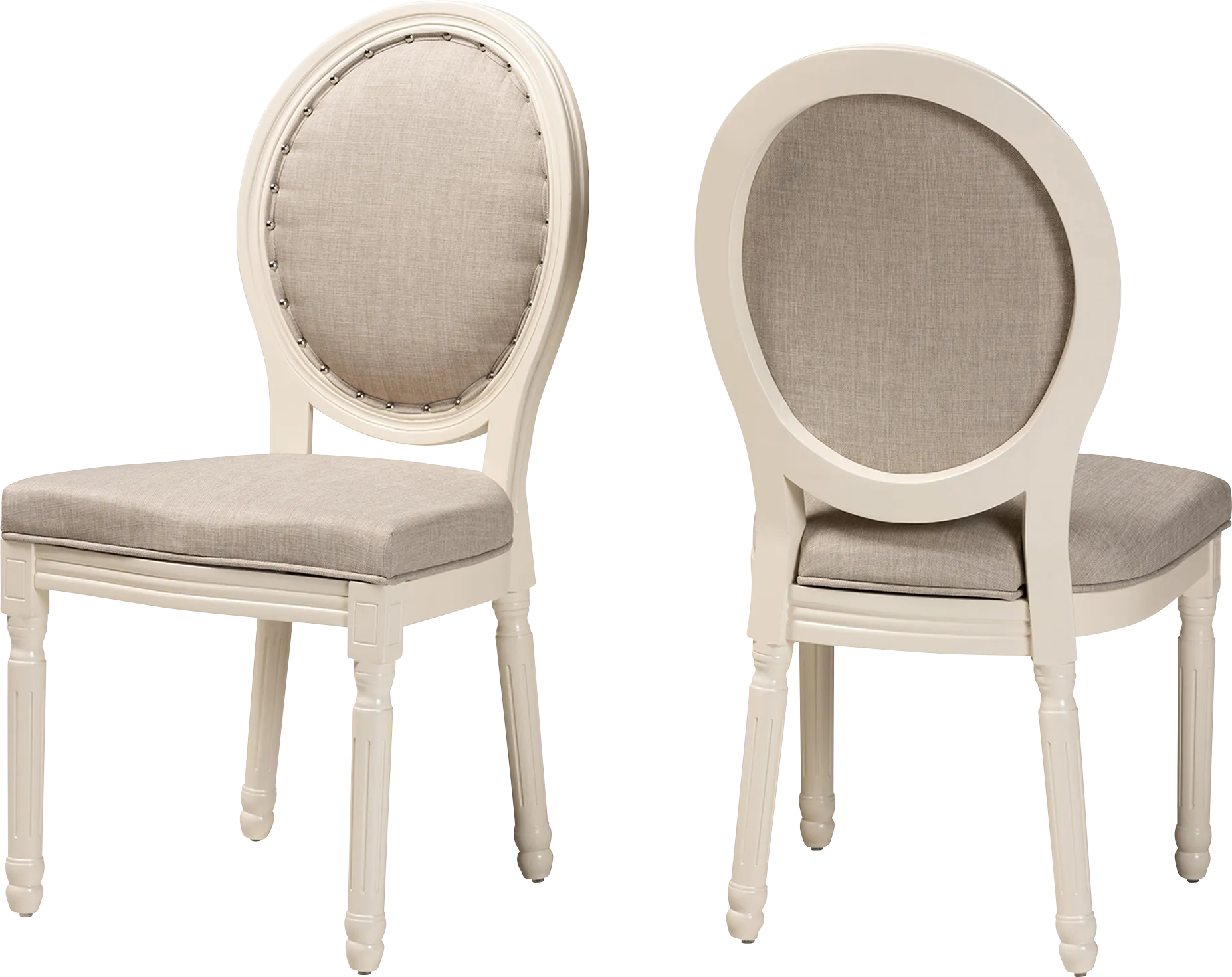 Wauchope White Side Chair, Set of 2 - Thumbnail - Image 1