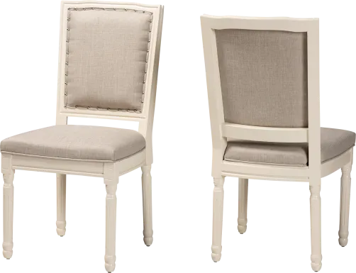 Wanskuck White Side Chair, Set of 2