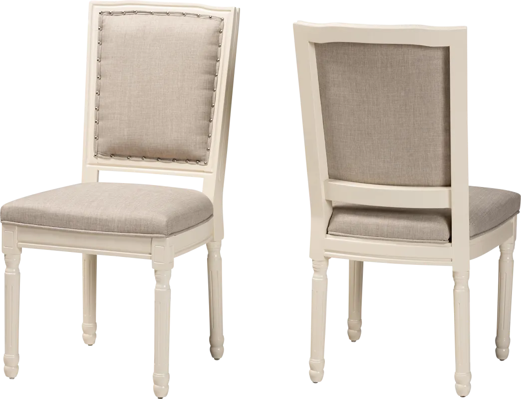 Wanskuck White Side Chair, Set of 2