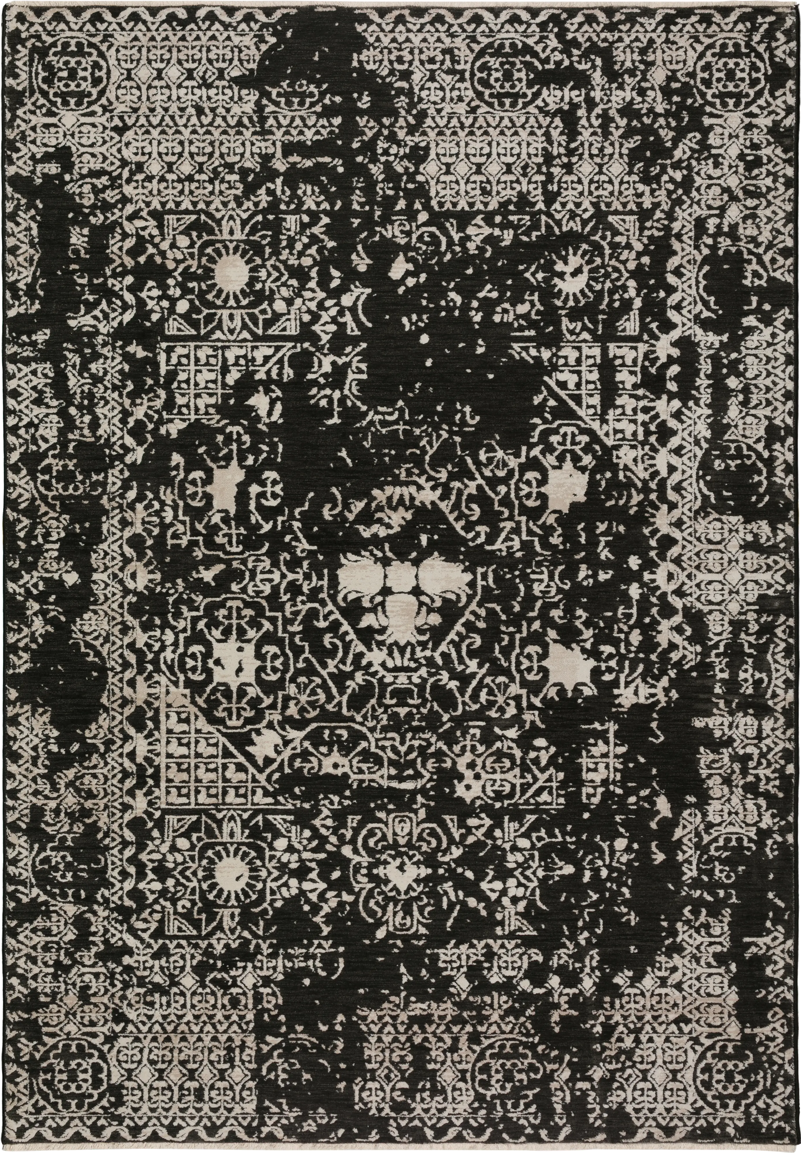 Kilbourne Black 8' x 10' Rug - Thumbnail - Image 1