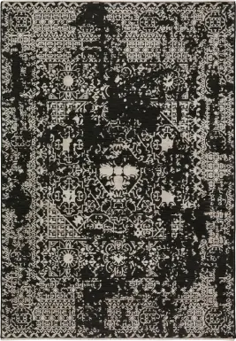 Kilbourne Black 5' x 8' Rug