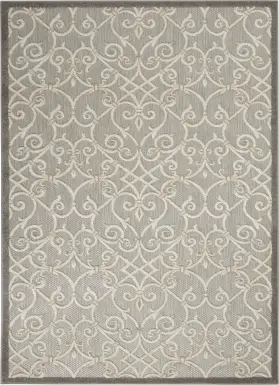 Drayce Natural 5'3 x 7'5 Indoor/Outdoor Rug
