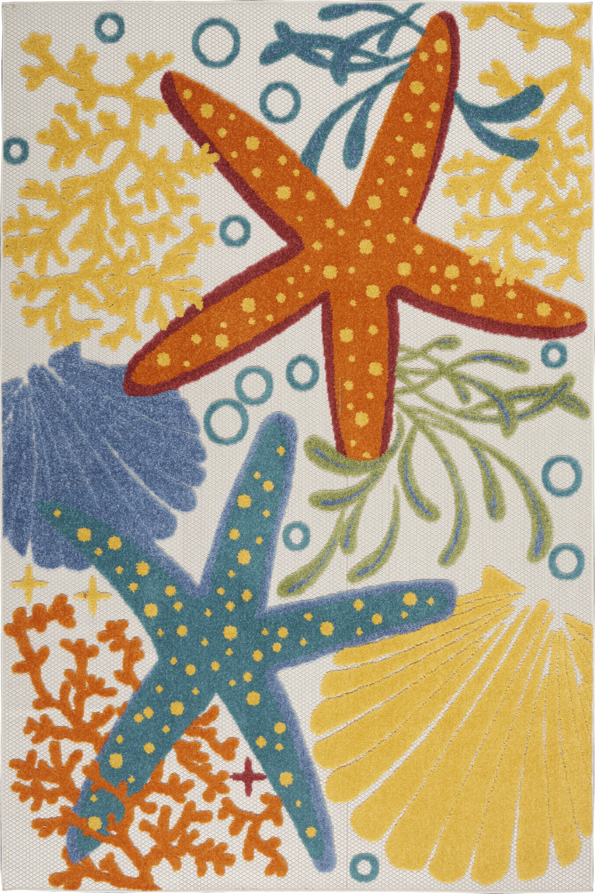 Tempany Multi 5'3 x 7'5 Indoor/Outdoor Rug - Image 1