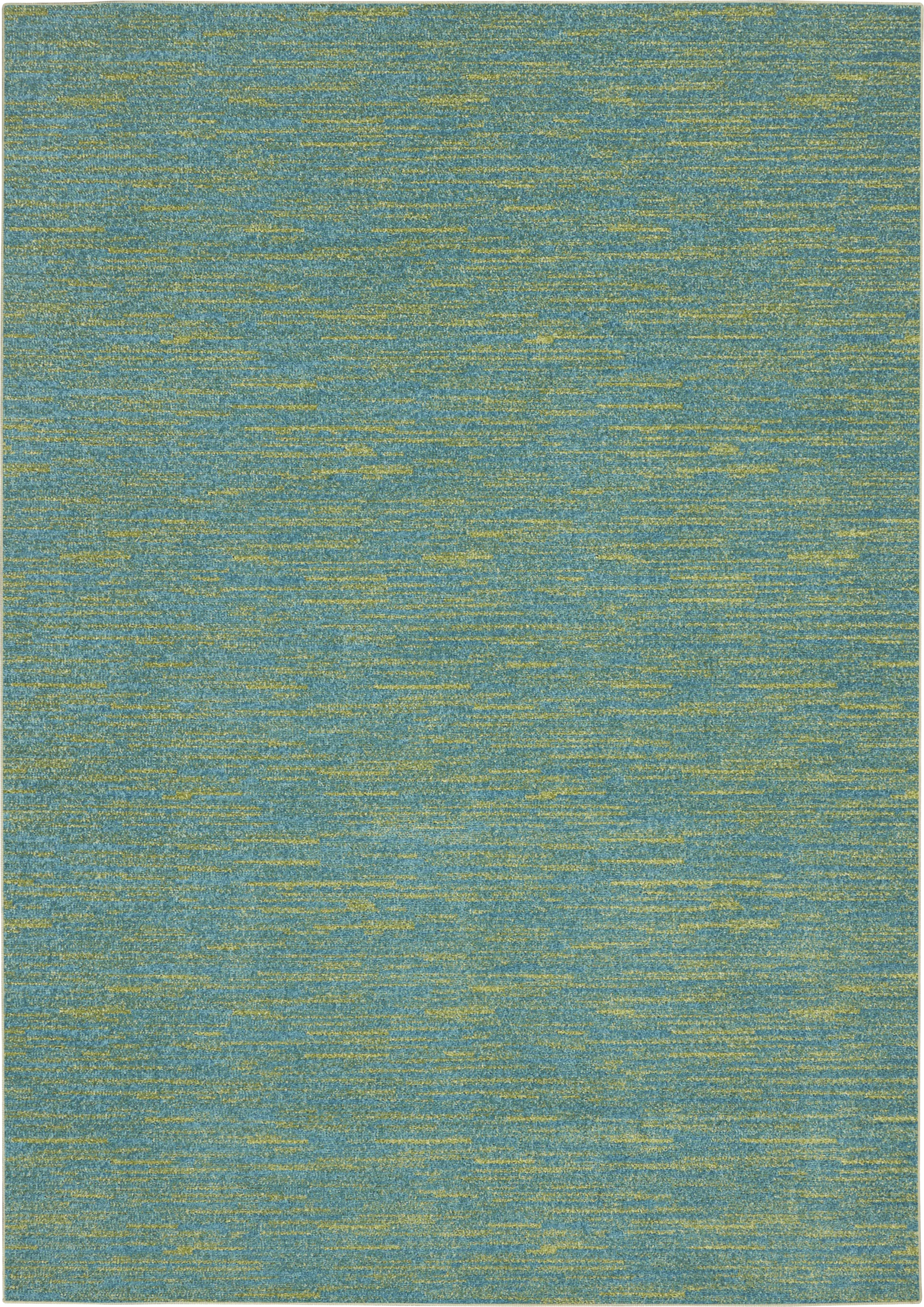 Easthagen Blue/Green 5' x 7' Indoor/Outdoor Rug - Image 1