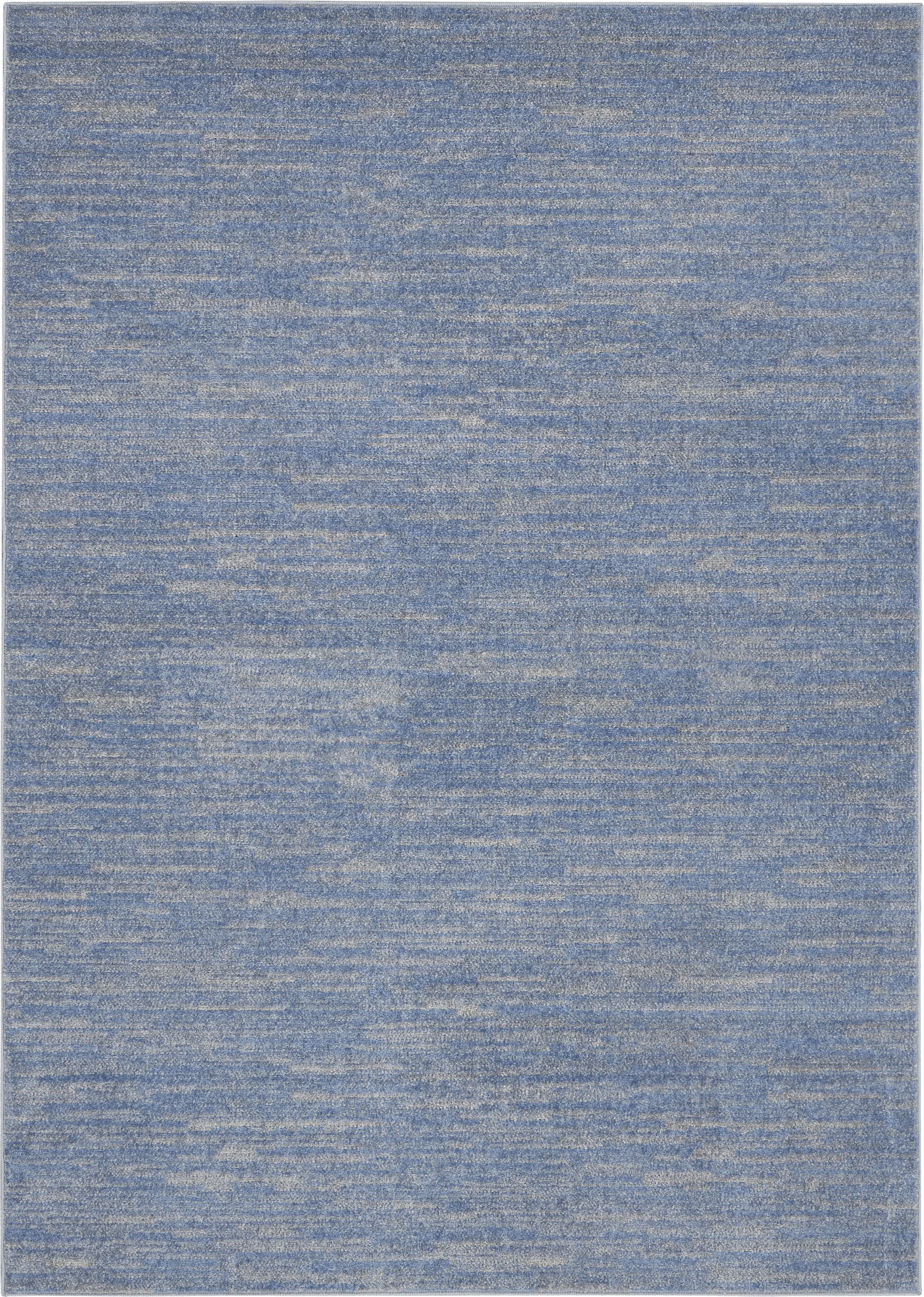Easthagen Blue/Gray 5' x 7' Indoor/Outdoor Rug - Thumbnail - Image 1