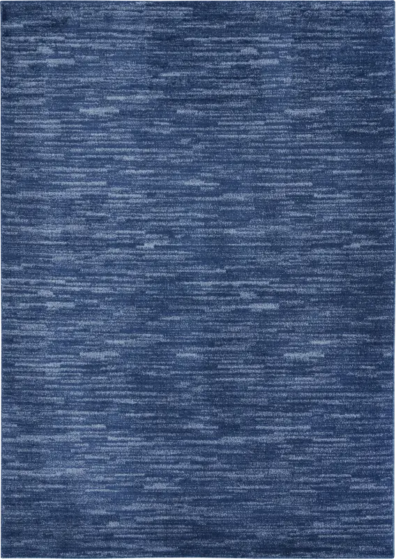 Easthagen Navy Blue 5' x 7' Indoor/Outdoor Rug