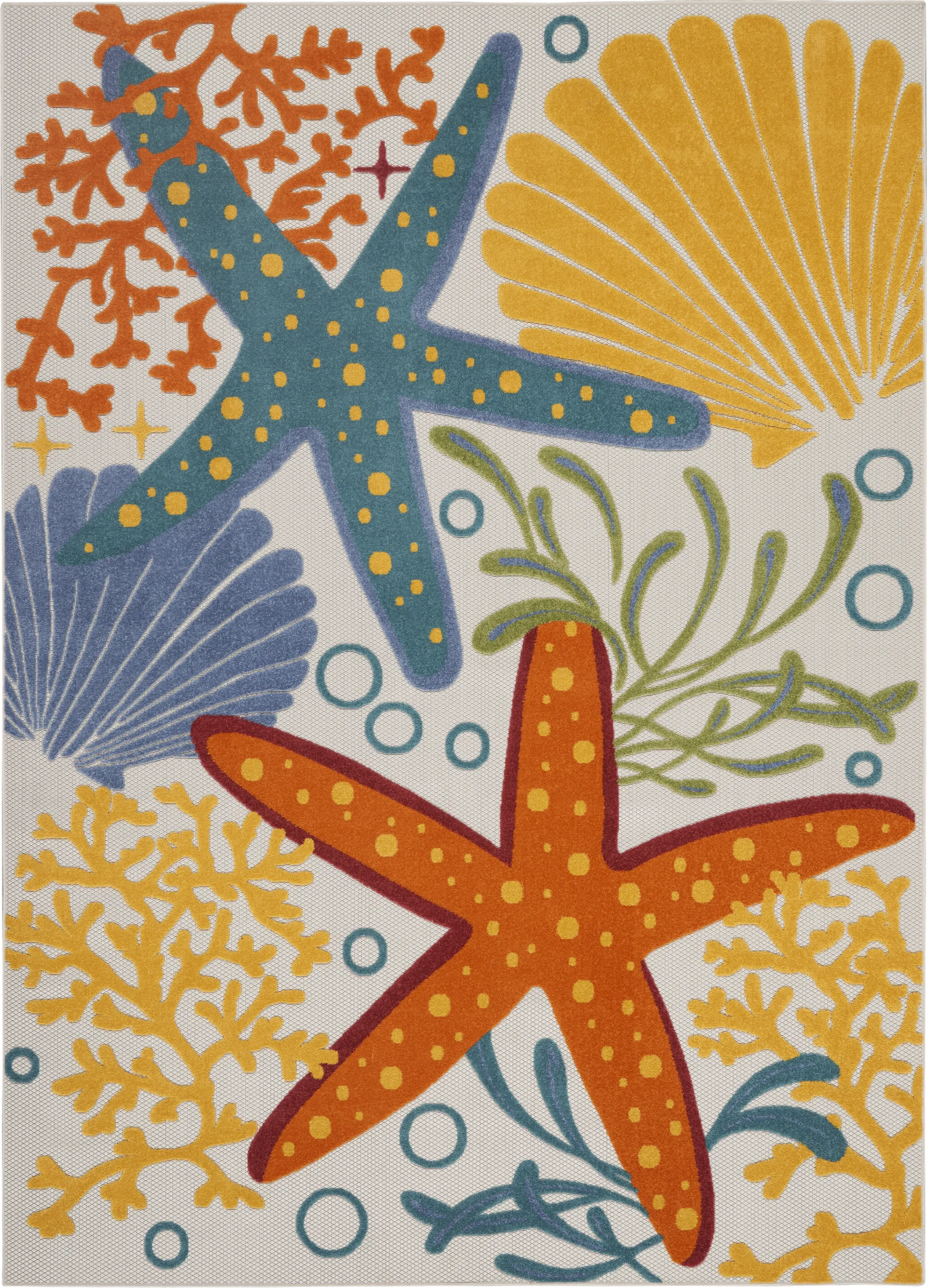 Tempany Multi 7'10 x 10'6 Indoor/Outdoor Rug - Image 1