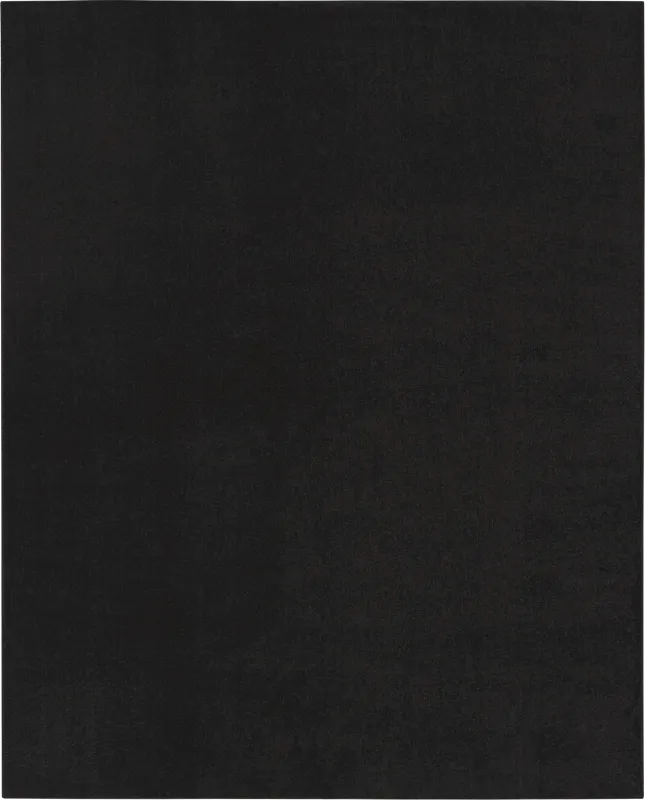 Easthagen Black 8' x 10' Indoor/Outdoor Rug