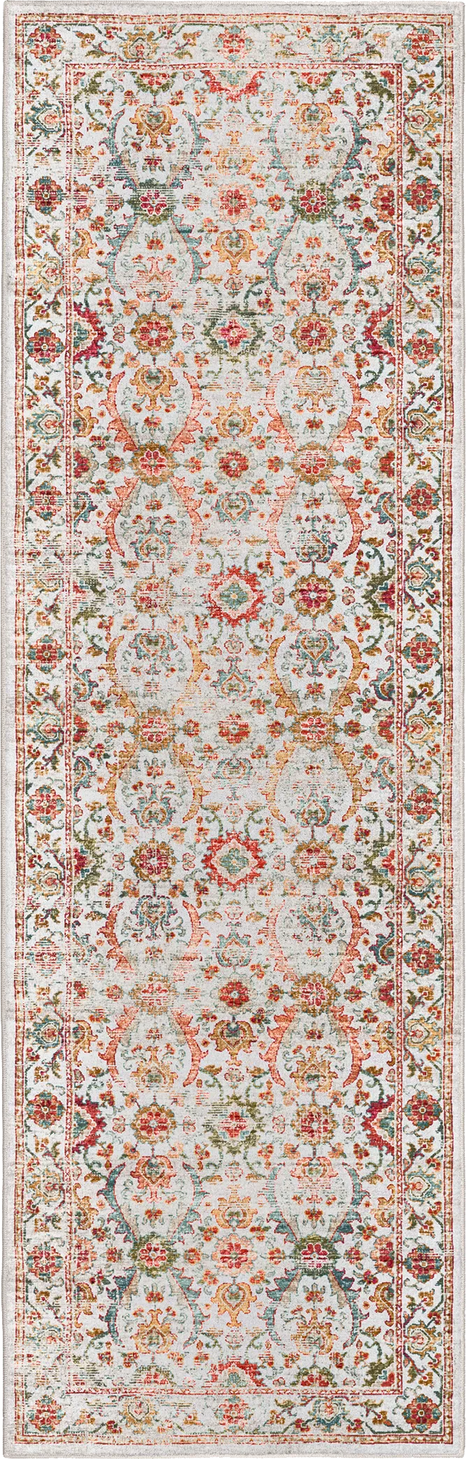 Whirlaw Beige 2' x 12' Rug - Image 1