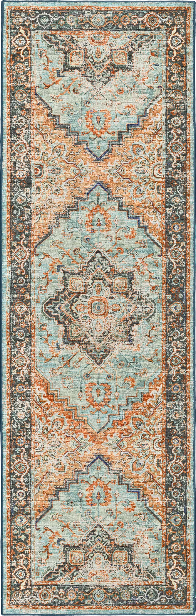 Caddoa Multi 2' x 12' Rug - Image 1