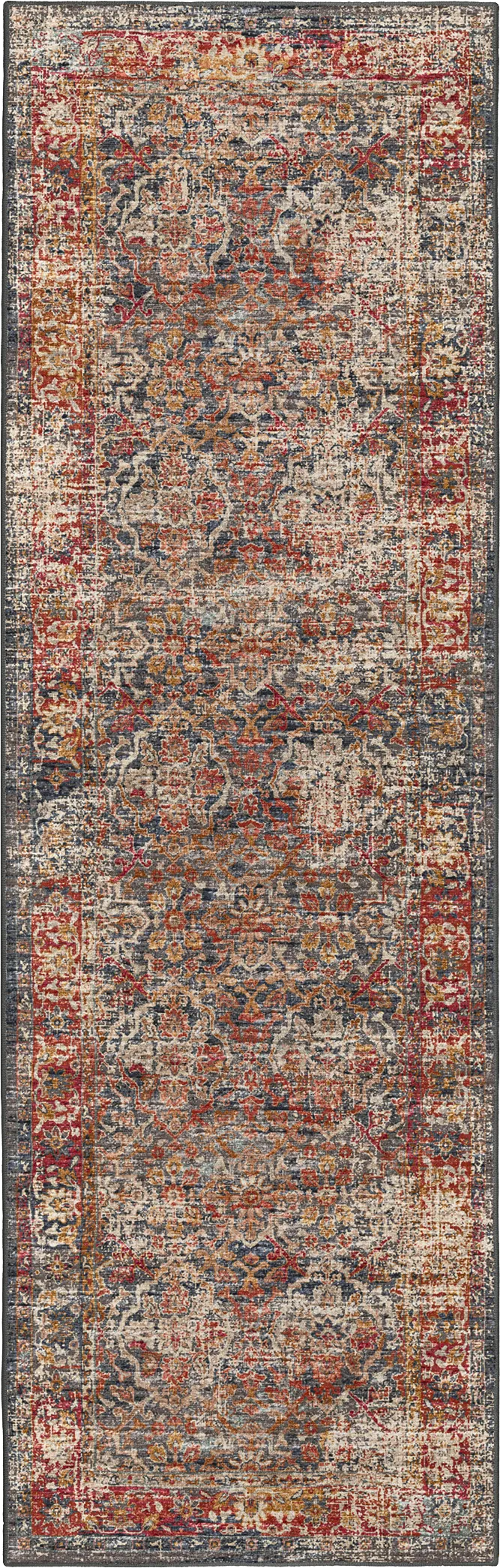 Kaypon Black 2' x 12' Rug - Image 1