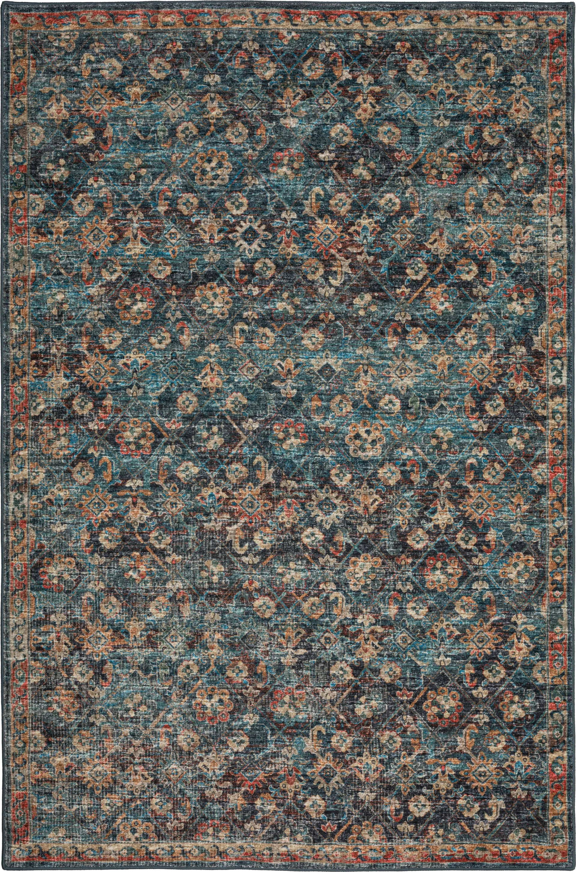 Palumar Blue 5' x 8' Rug - Image 1