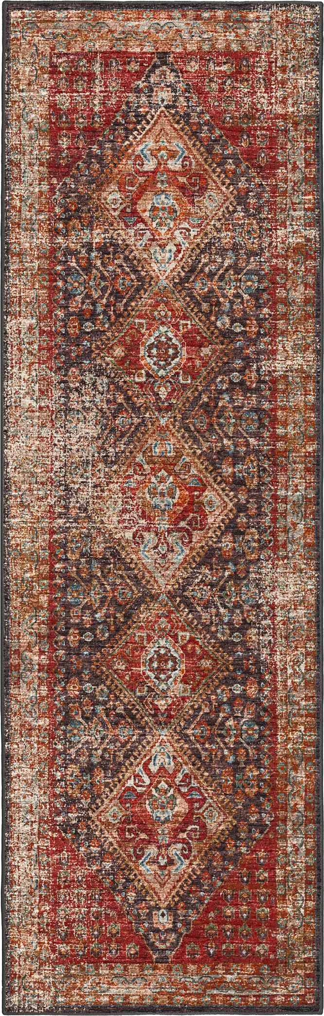 Malloroso Multi 2' x 12' Rug - Image 1