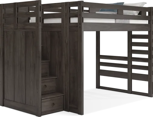 Kids Creekside 2.0 Charcoal Full Step Loft