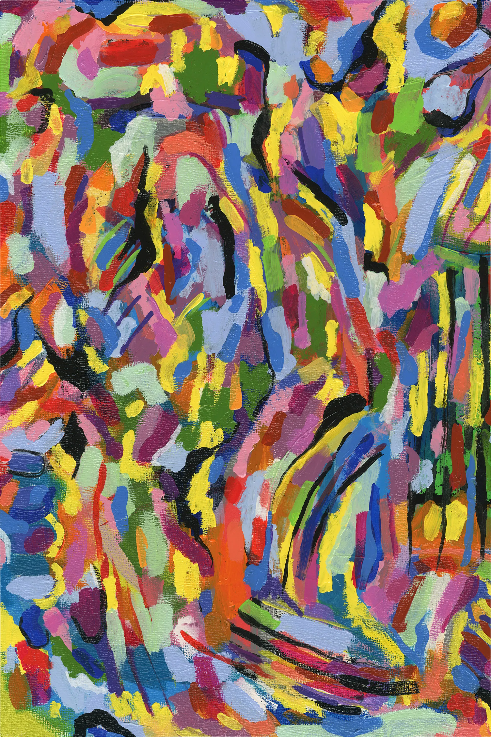 Beaugrand I Blue Artwork - Image 1