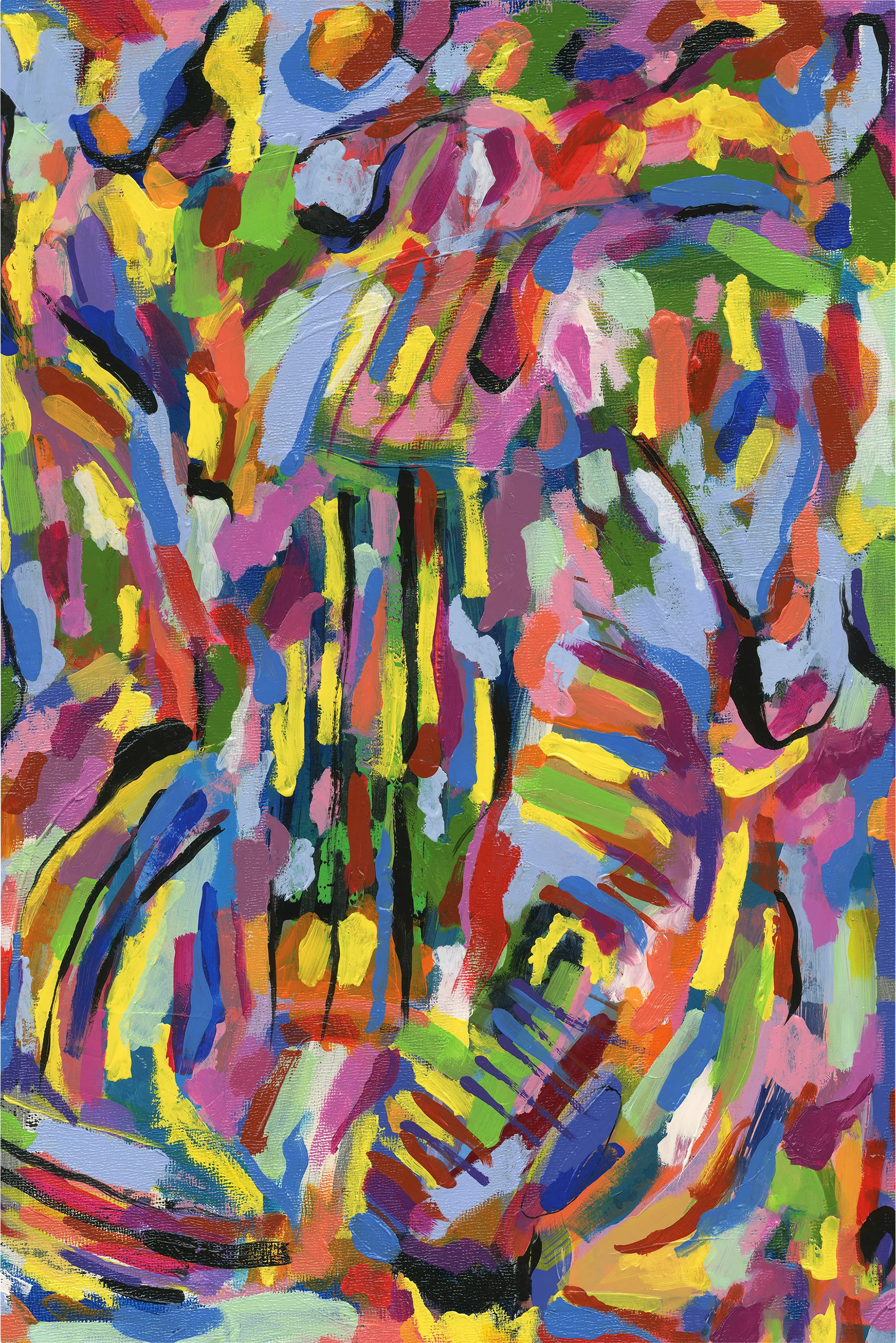 Beaugrand II Blue Artwork - Thumbnail - Image 1