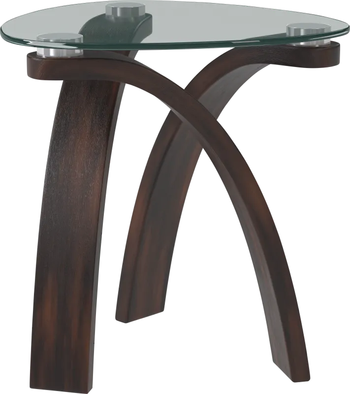 Grant City Merlot End Table