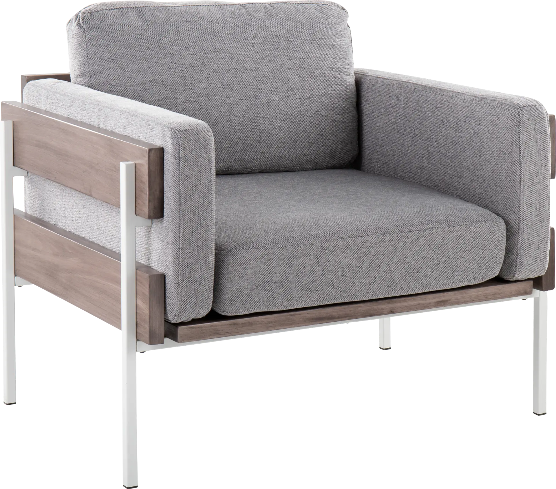 Clyburn III Gray Accent Chair