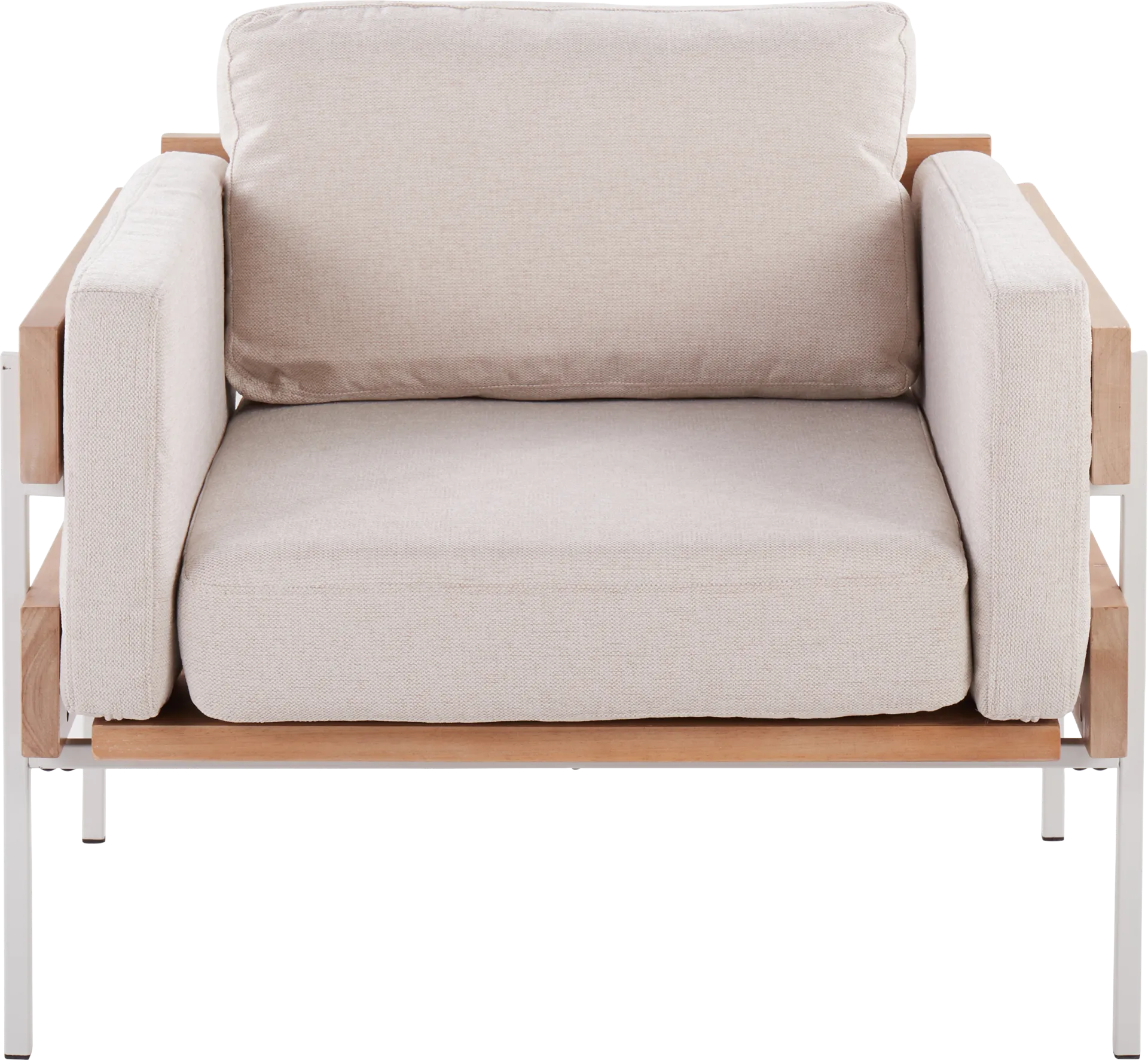 Clyburn Cream Accent Chair - Image 1