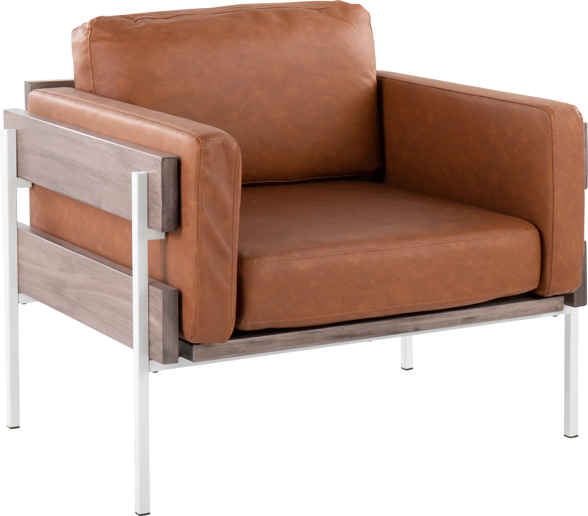 Clyburn VI Camel Accent Chair - Image 1