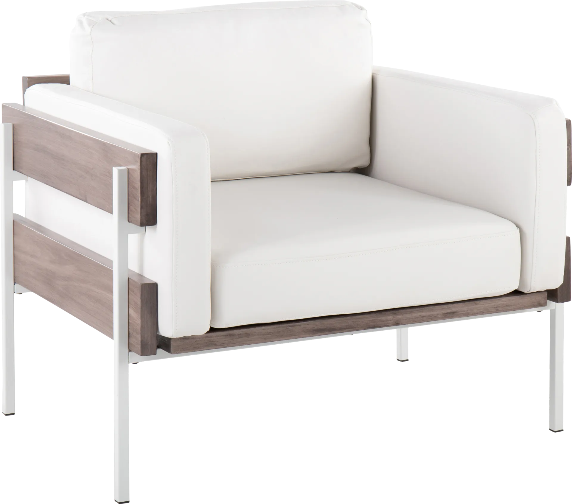 Clyburn VI Gray Accent Chair - Image 1
