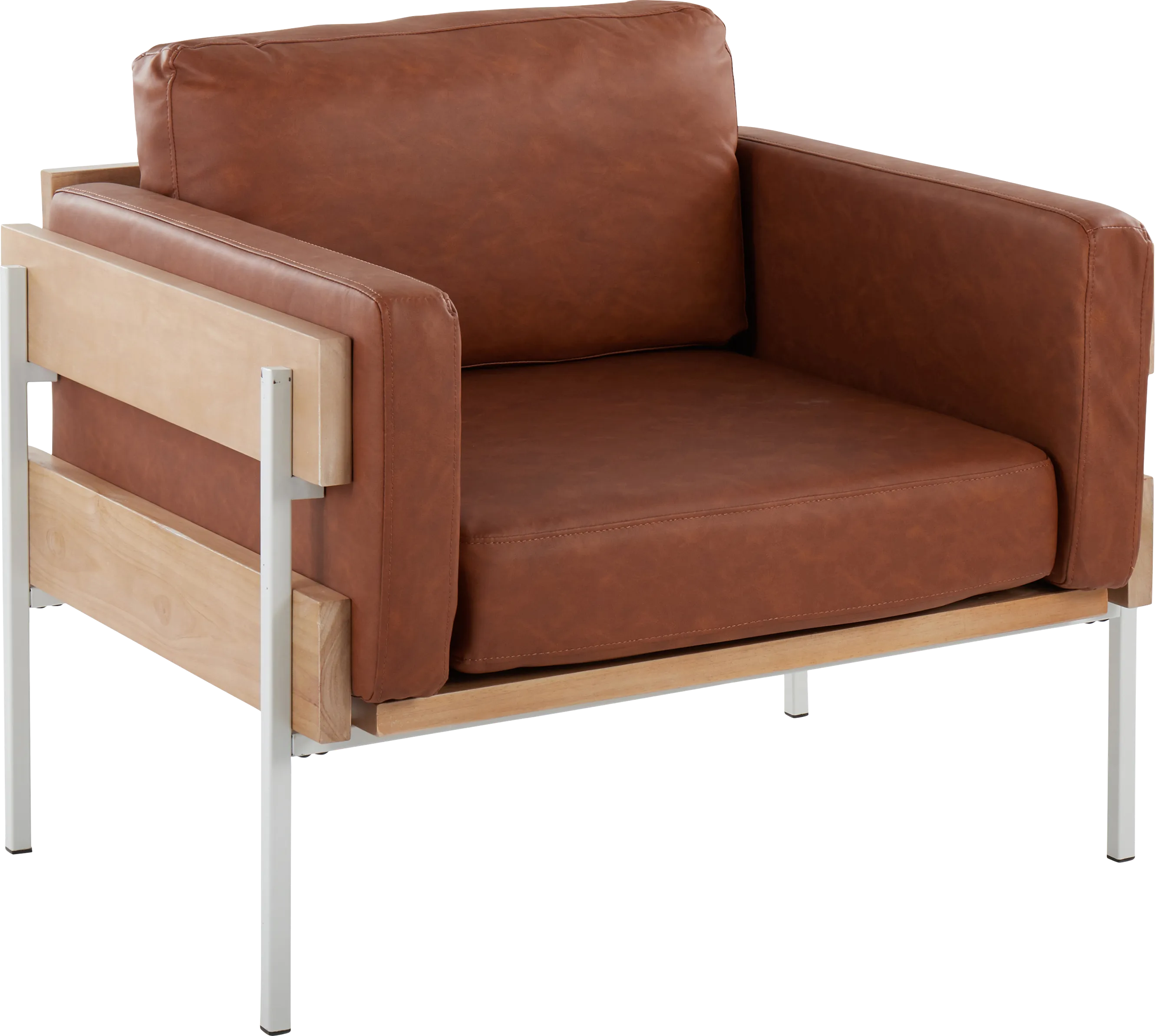 Clyburn Camel Accent Chair