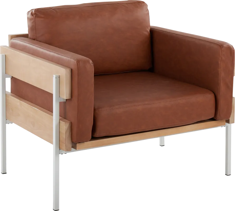 Clyburn Camel Accent Chair