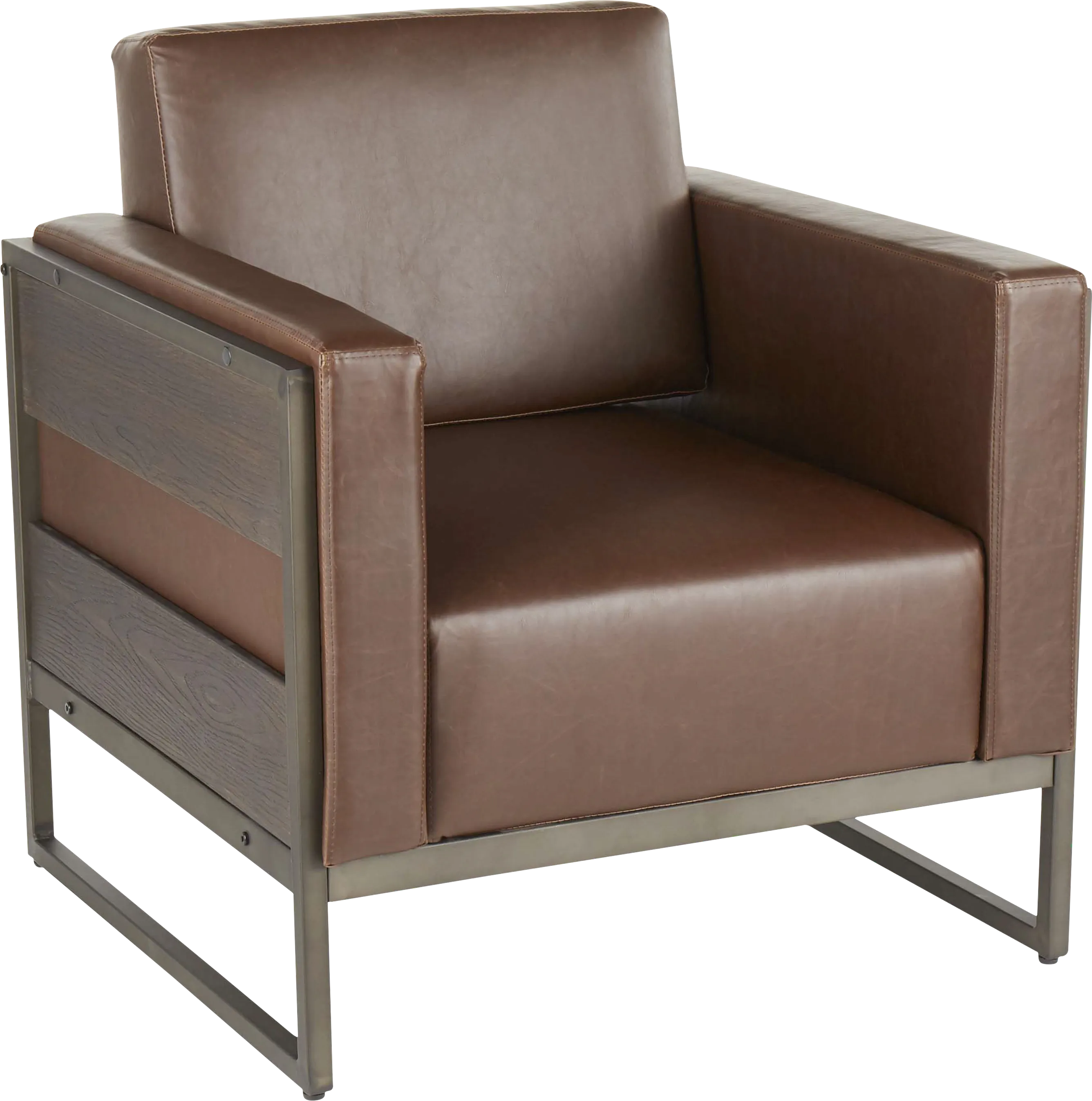 Mustique Brown Accent Chair