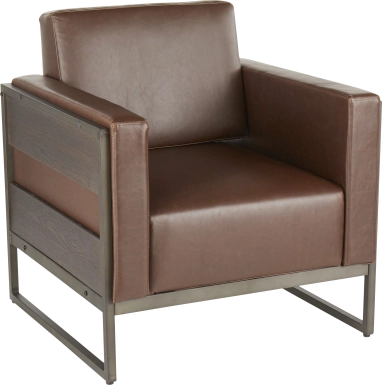 Mustique Brown Accent Chair
