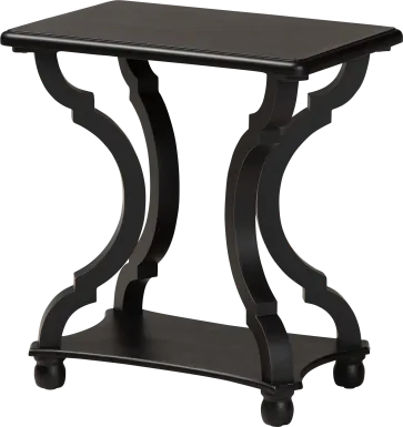 Grognet Black End Table