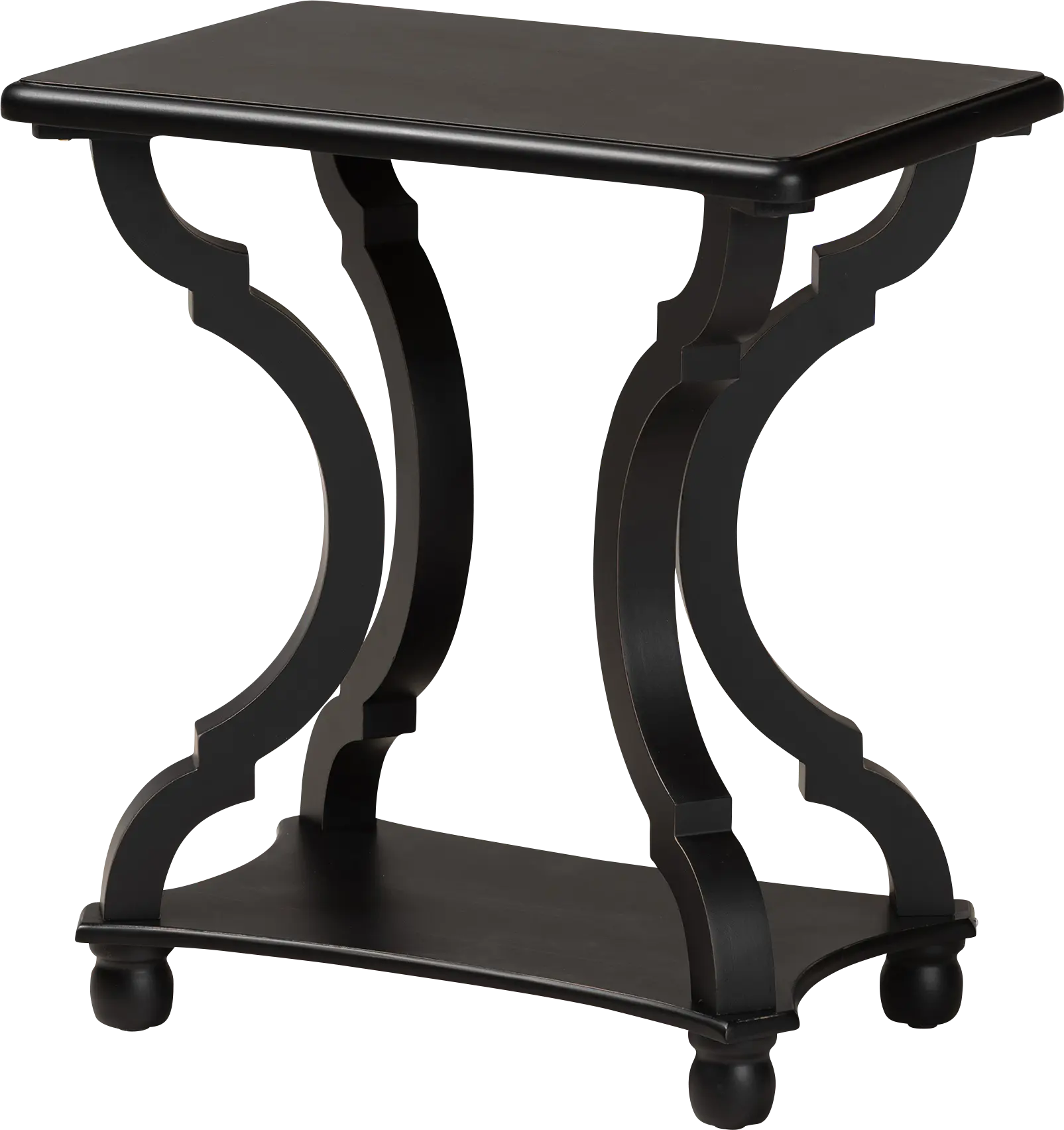 Grognet Black End Table