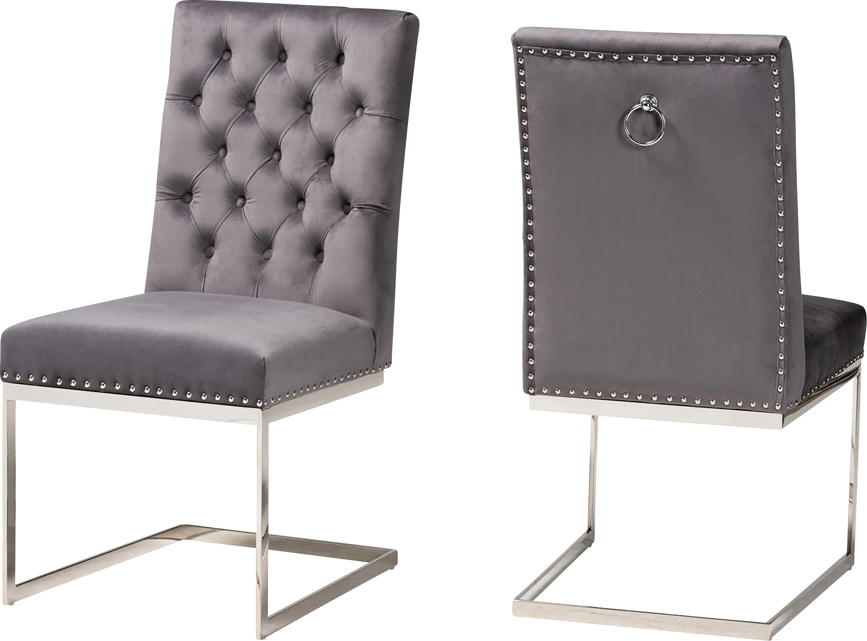 Cofrin Gray Side Chair, Set of 2