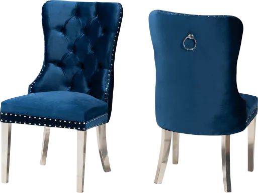 Corsten Blue Side Chair, Set of 2