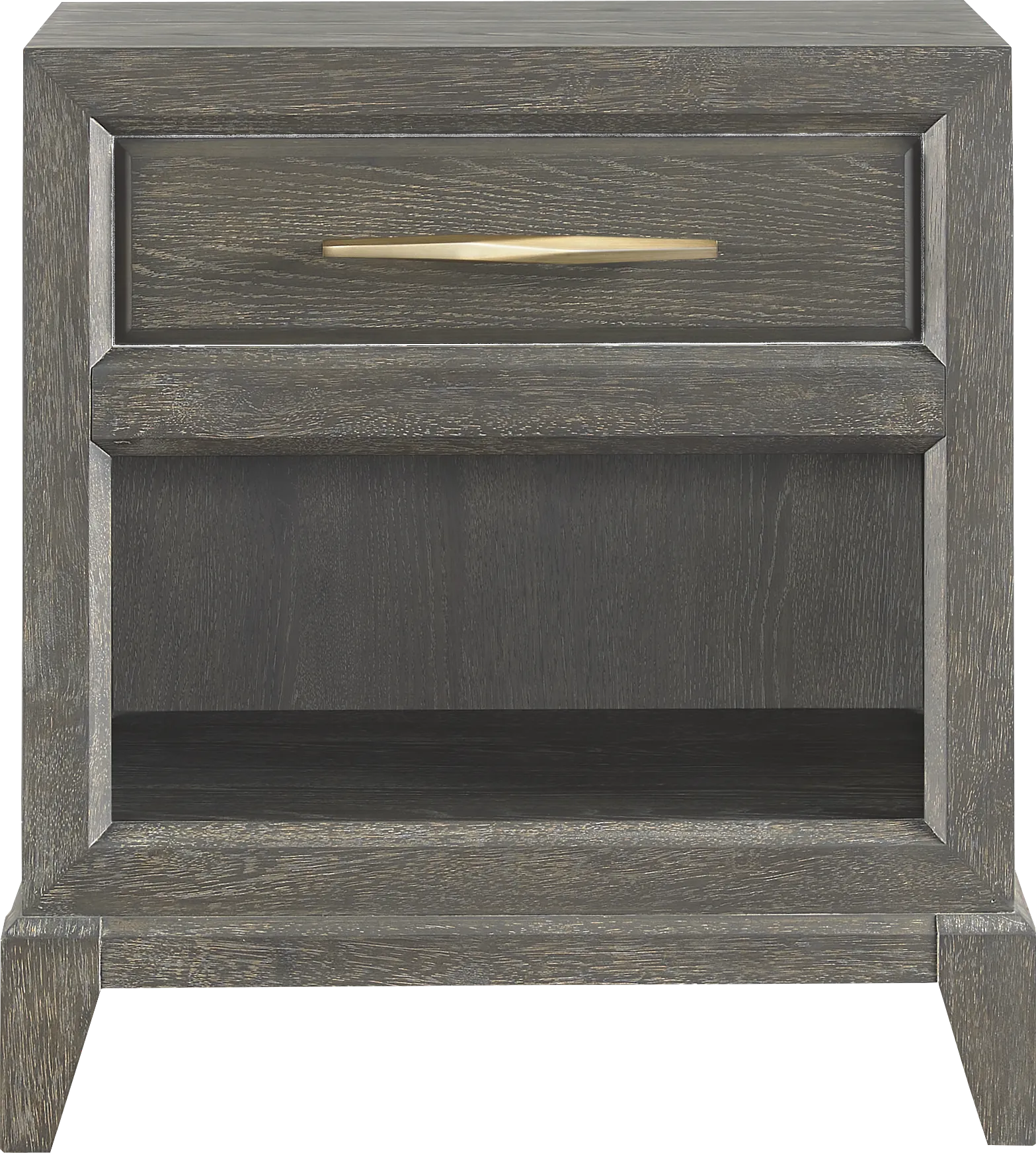 Kailey Park Charcoal Nightstand - Image 1