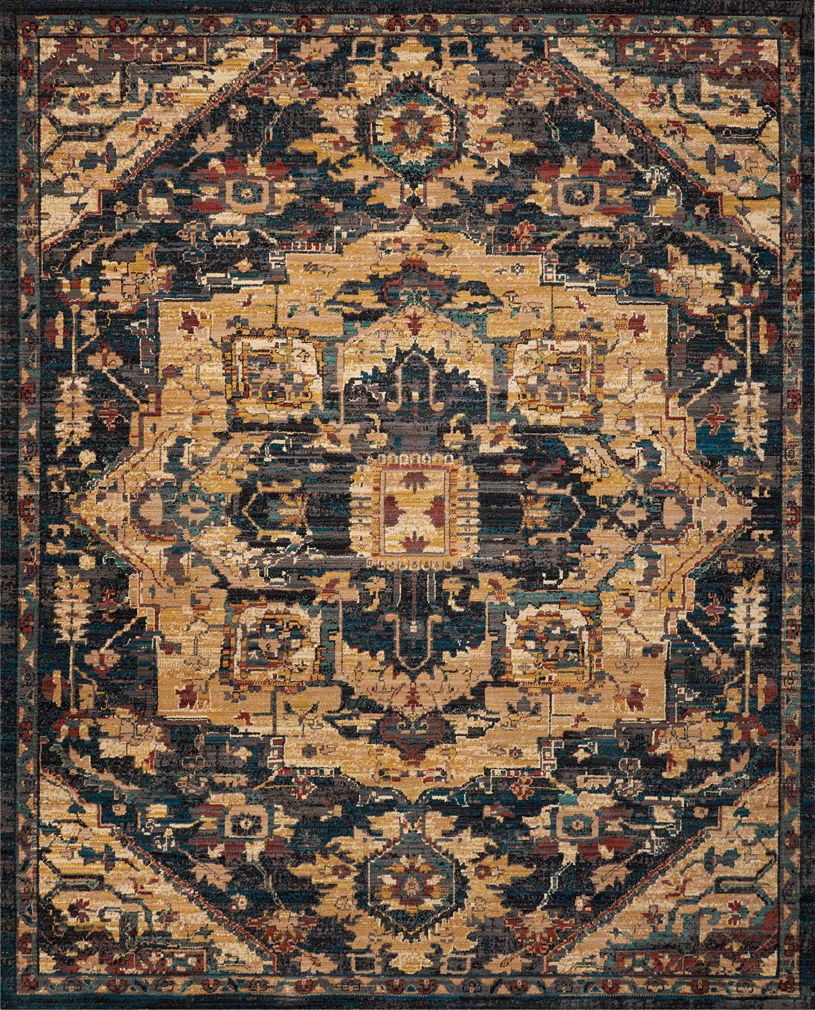 Jamestown Blue 8' x 10' Rug - Thumbnail - Image 1