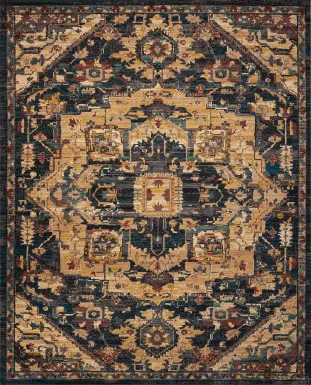Jamestown Blue 8' x 10' Rug