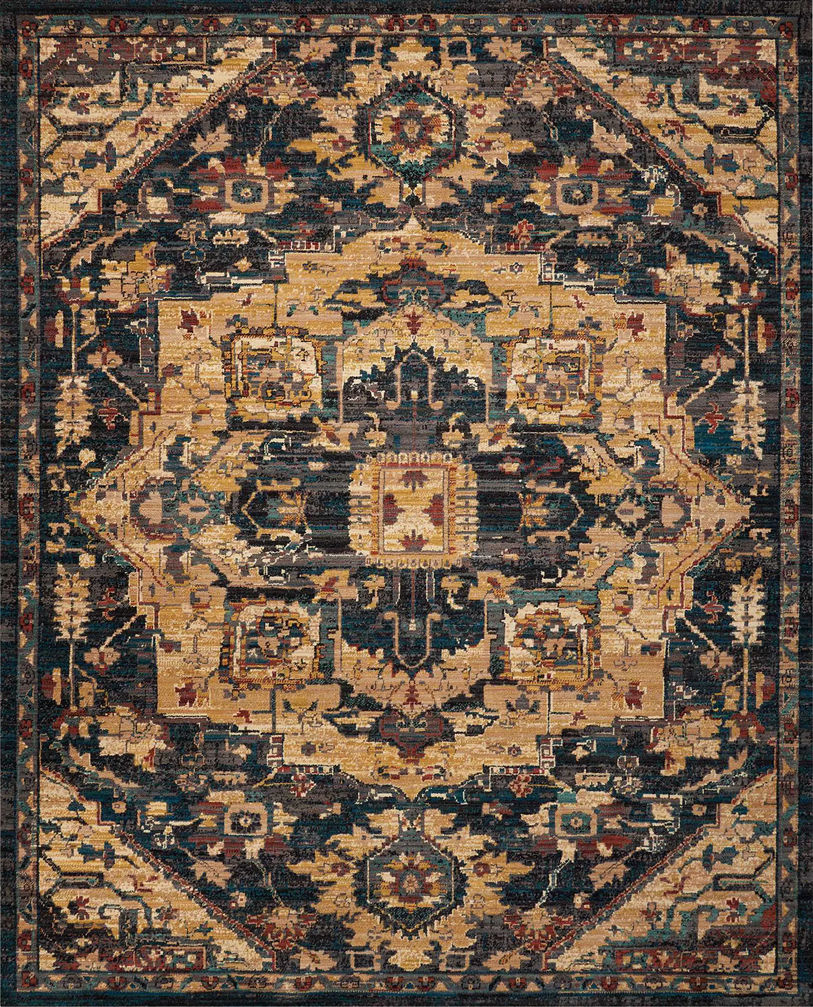 Jamestown Blue 8' x 10' Rug