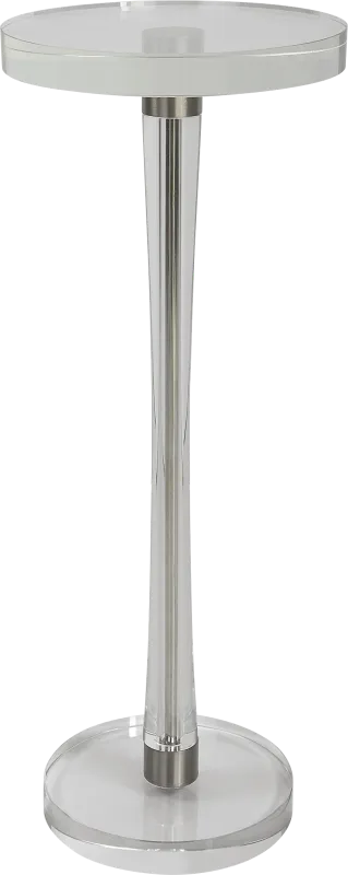 Erato Gray Accent Table