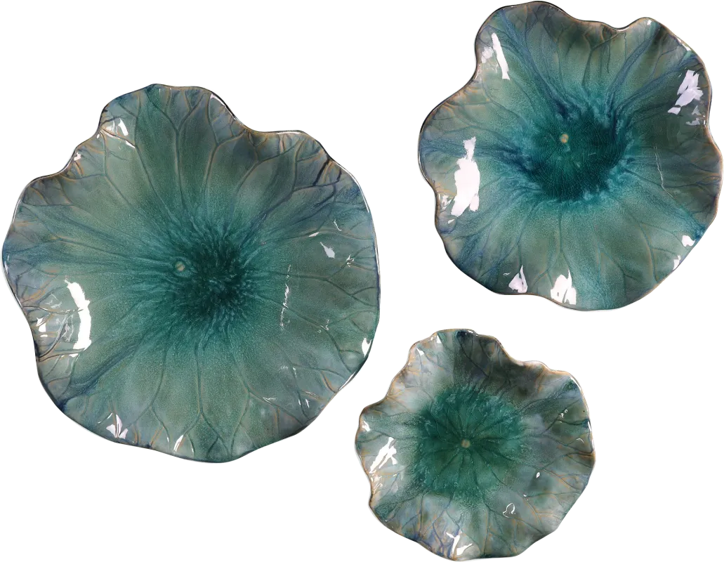 Cusic Green Wall Decor, Set of 3