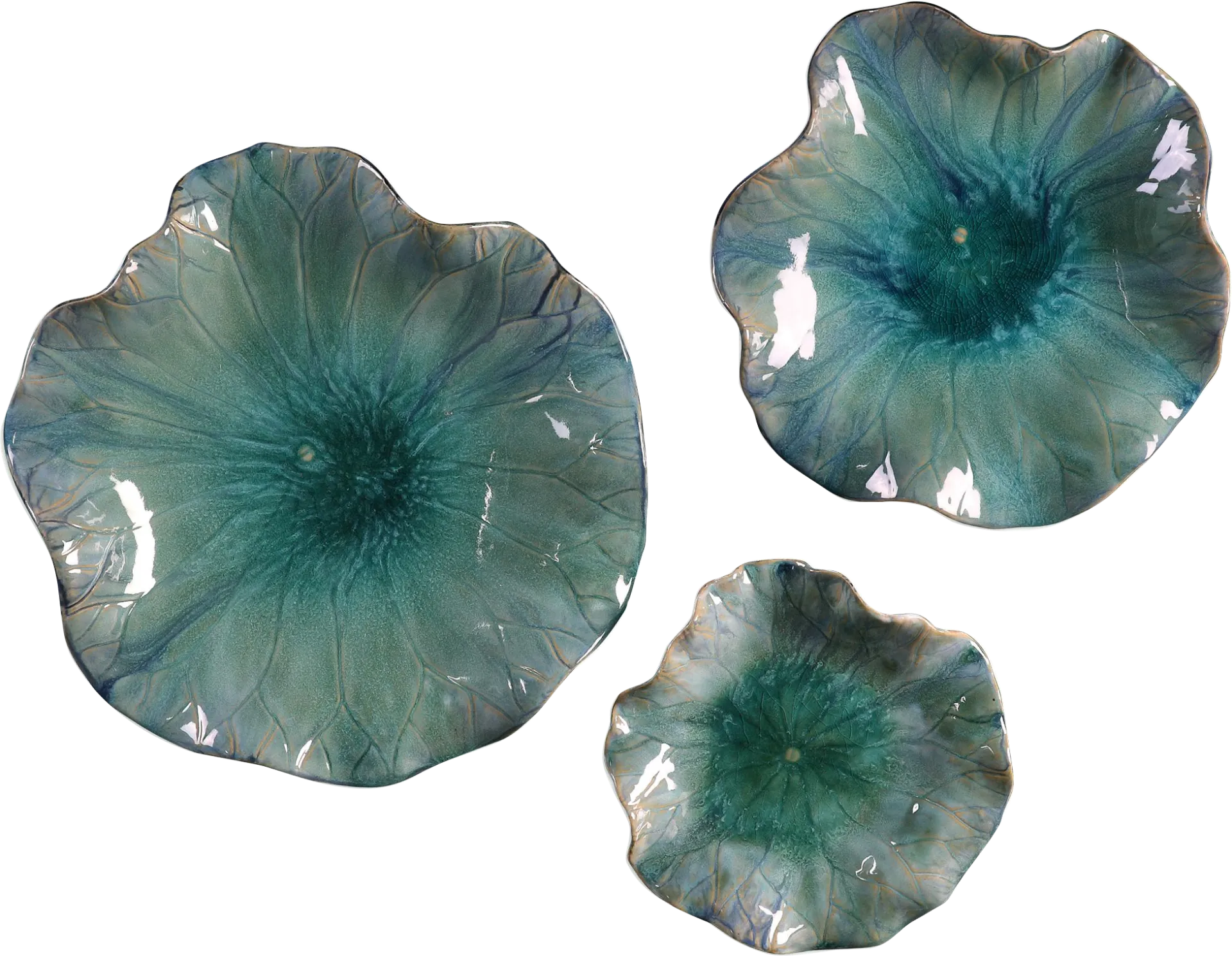 Cusic Green Wall Decor, Set of 3 - Image 1