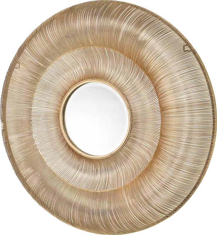 Dowagiac Gold Wall Mirror