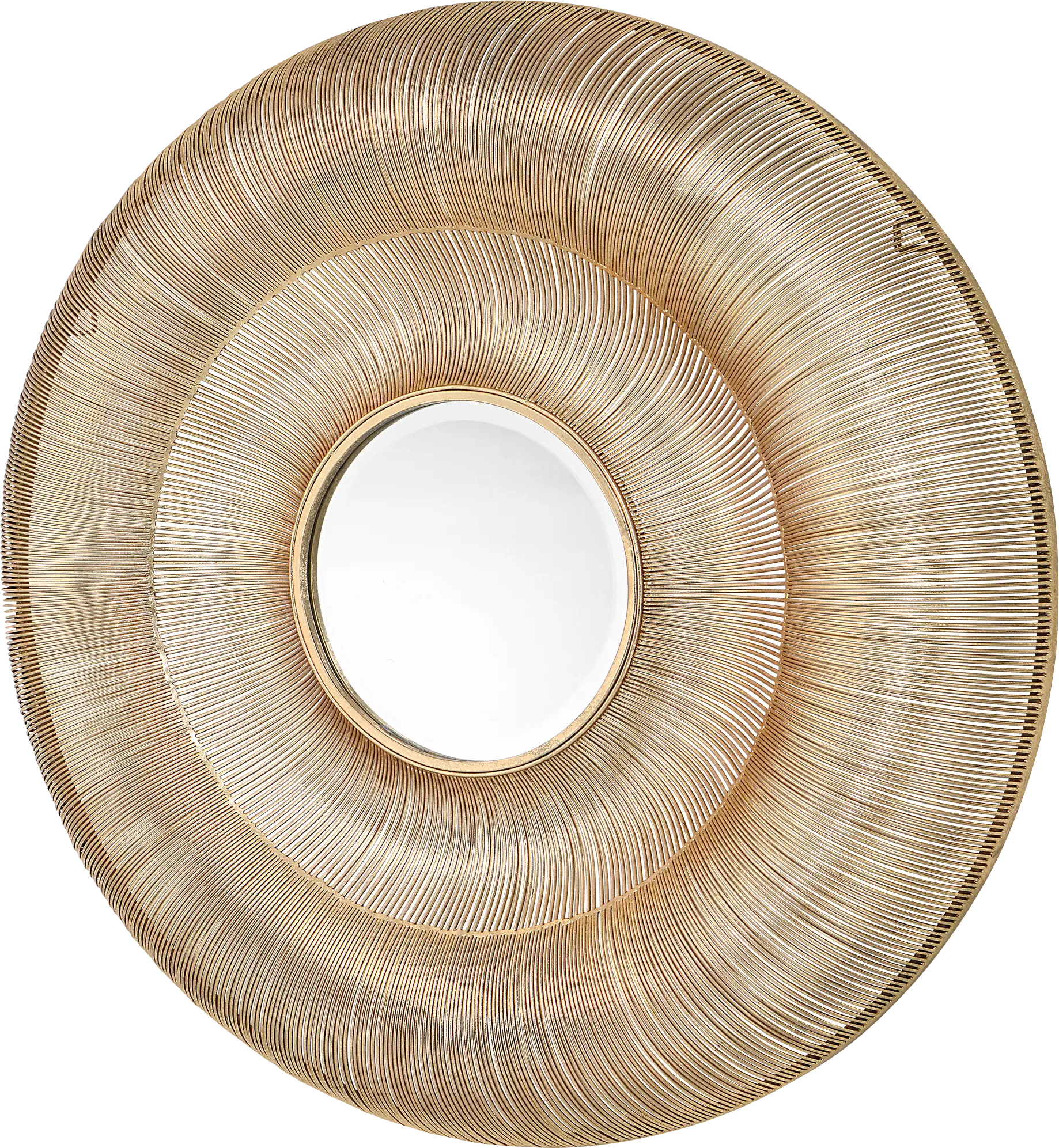 Dowagiac Gold Wall Mirror