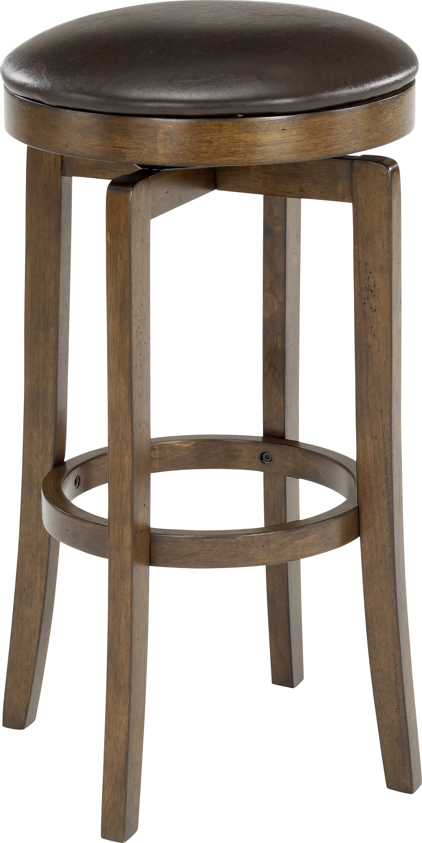 Messner Cherry Swivel Barstool - Thumbnail - Image 1
