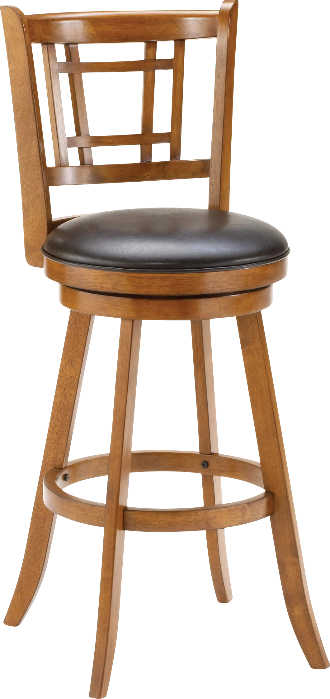 Beecham Brown Swivel Counter Height Stool - Image 1