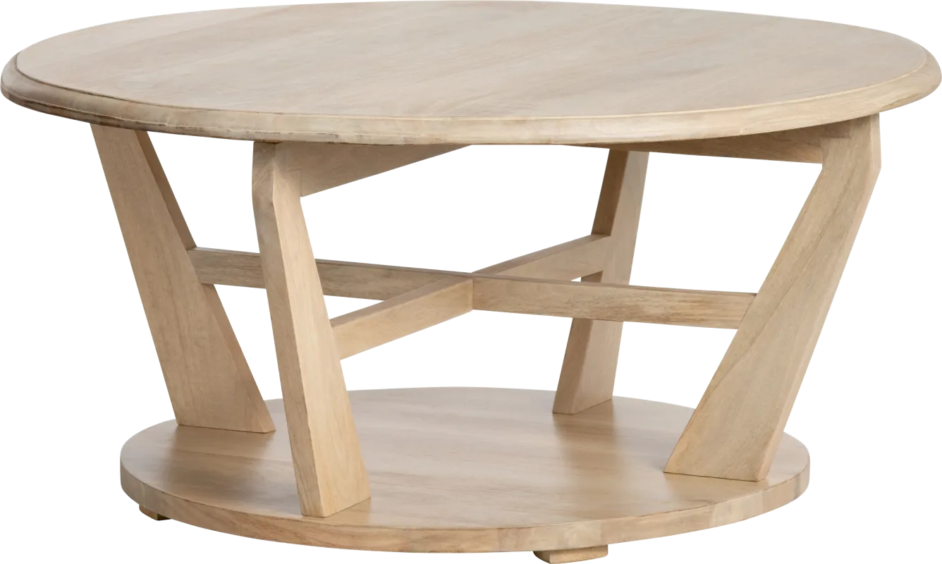 Lohstreter Natural Cocktail Table