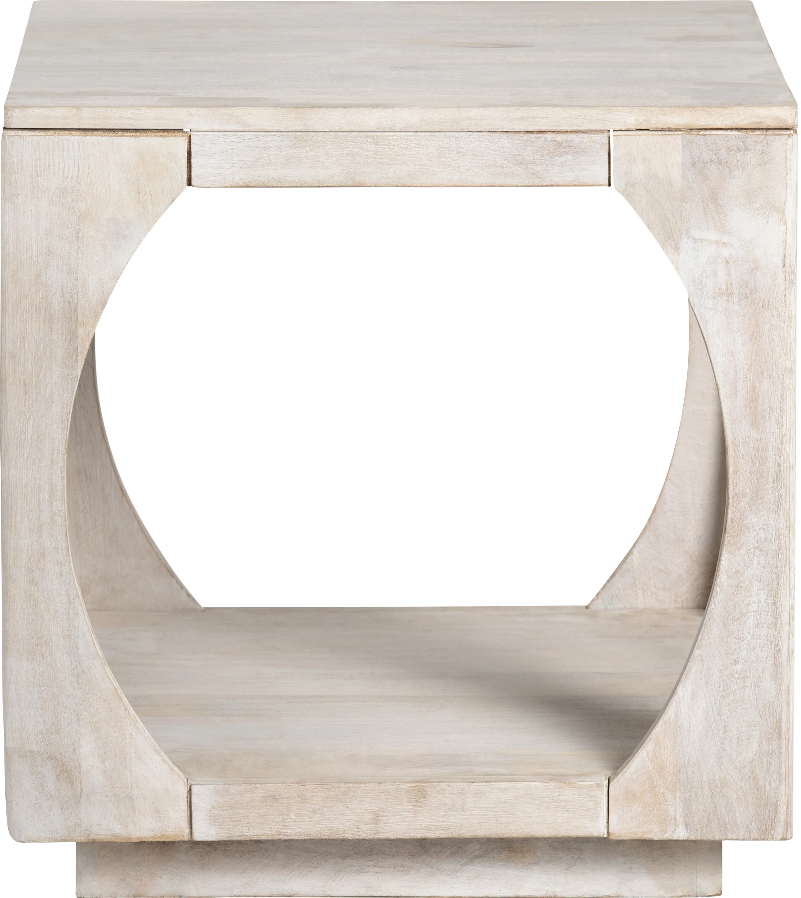 Entzel Gray End Table - Thumbnail - Image 1